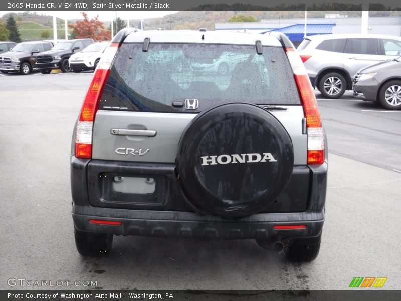 Satin Silver Metallic / Black 2005 Honda CR-V EX 4WD