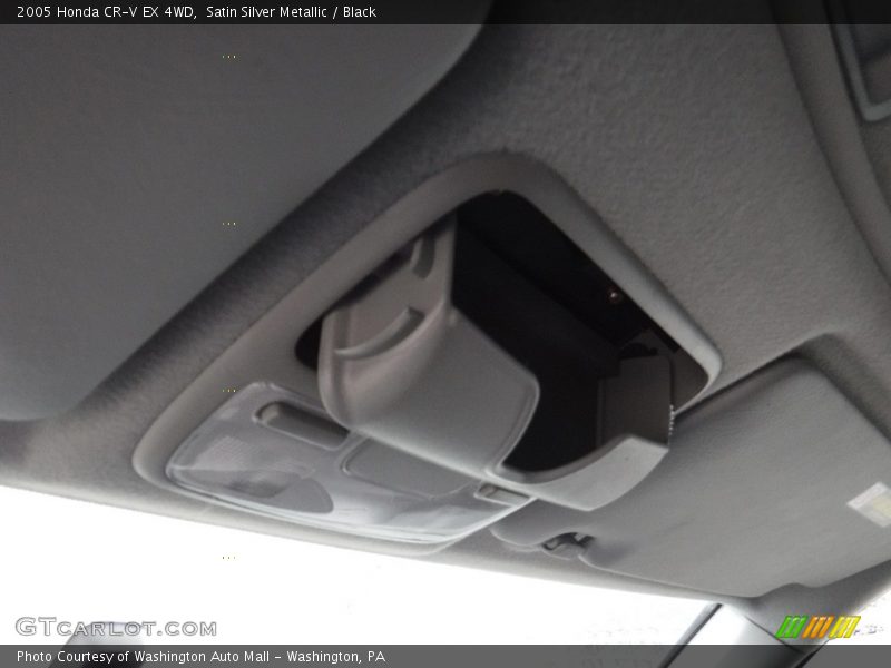 Satin Silver Metallic / Black 2005 Honda CR-V EX 4WD