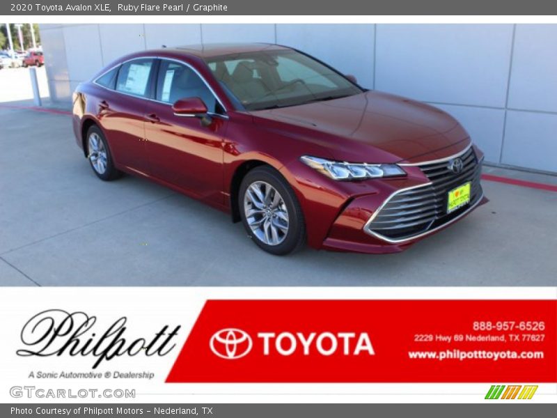 Ruby Flare Pearl / Graphite 2020 Toyota Avalon XLE
