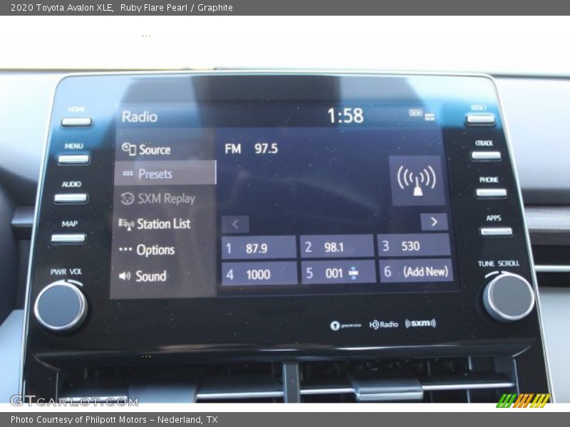 Ruby Flare Pearl / Graphite 2020 Toyota Avalon XLE