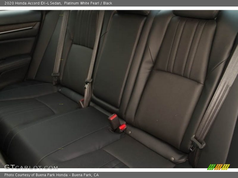Platinum White Pearl / Black 2020 Honda Accord EX-L Sedan