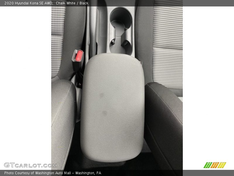 Chalk White / Black 2020 Hyundai Kona SE AWD