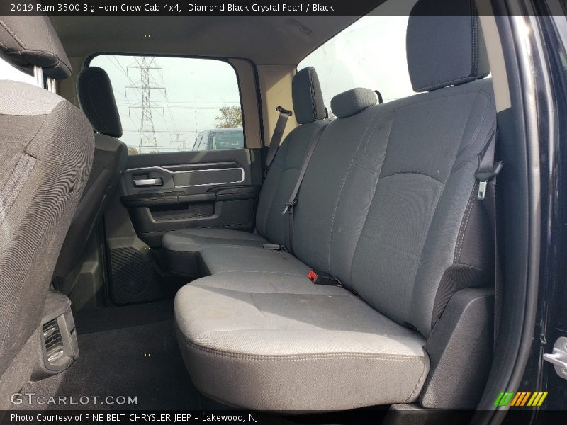 Diamond Black Crystal Pearl / Black 2019 Ram 3500 Big Horn Crew Cab 4x4