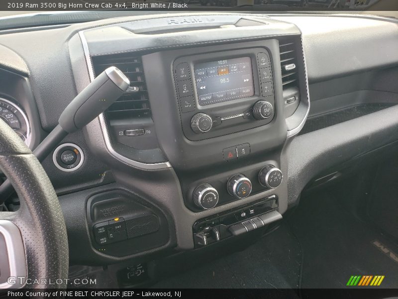 Bright White / Black 2019 Ram 3500 Big Horn Crew Cab 4x4
