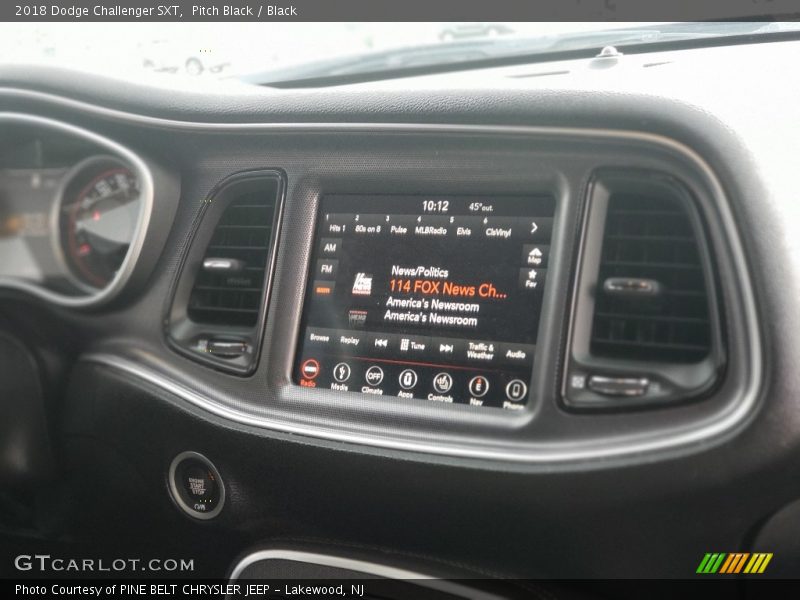 Pitch Black / Black 2018 Dodge Challenger SXT