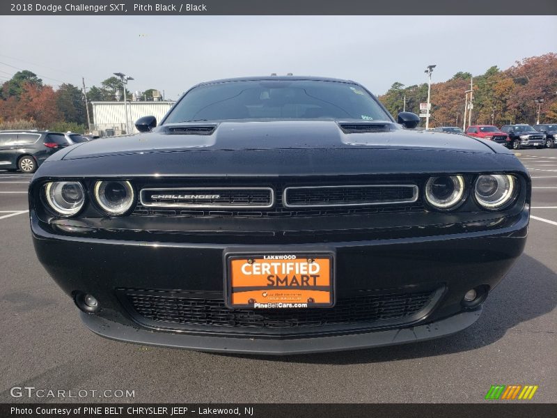 Pitch Black / Black 2018 Dodge Challenger SXT