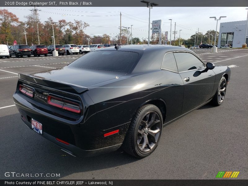 Pitch Black / Black 2018 Dodge Challenger SXT