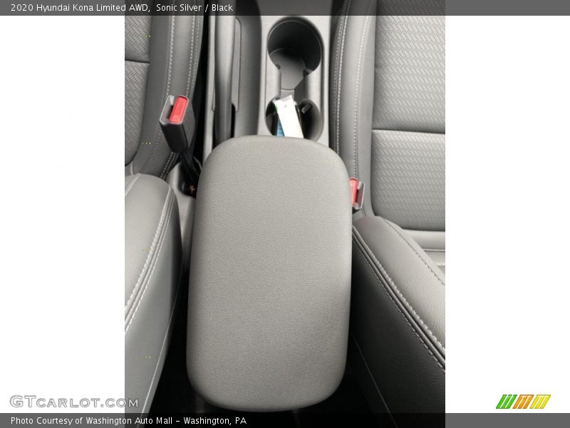 Sonic Silver / Black 2020 Hyundai Kona Limited AWD