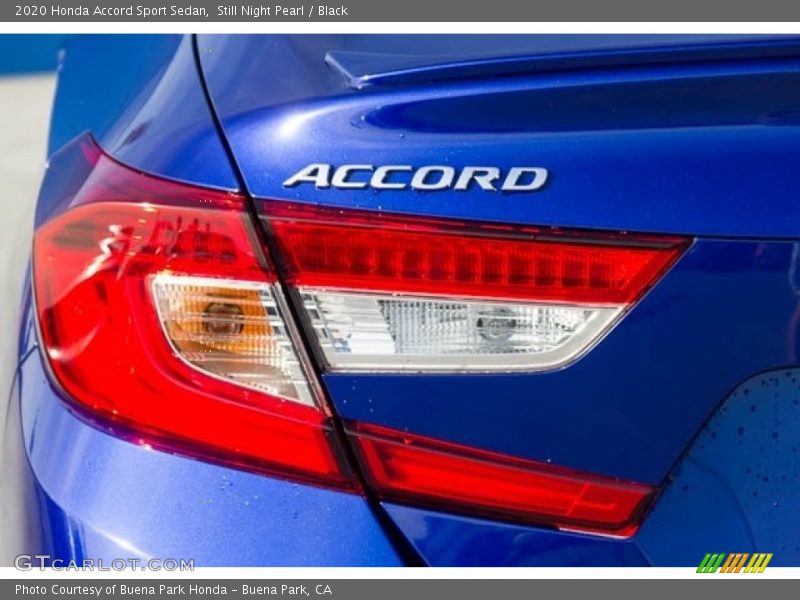 Still Night Pearl / Black 2020 Honda Accord Sport Sedan