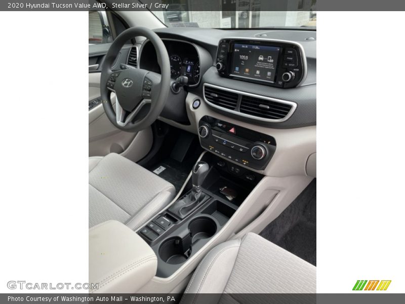 Stellar Silver / Gray 2020 Hyundai Tucson Value AWD