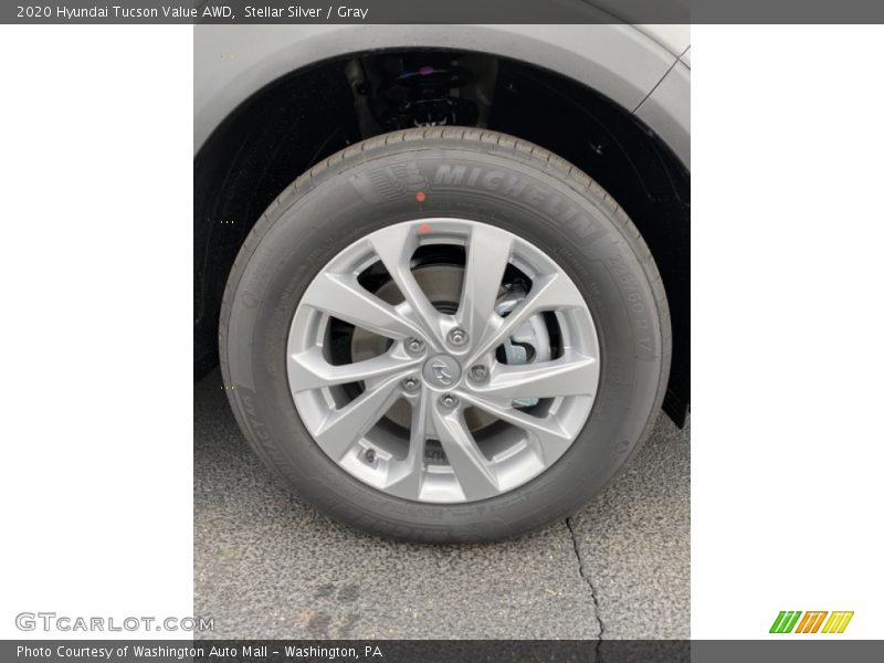 Stellar Silver / Gray 2020 Hyundai Tucson Value AWD