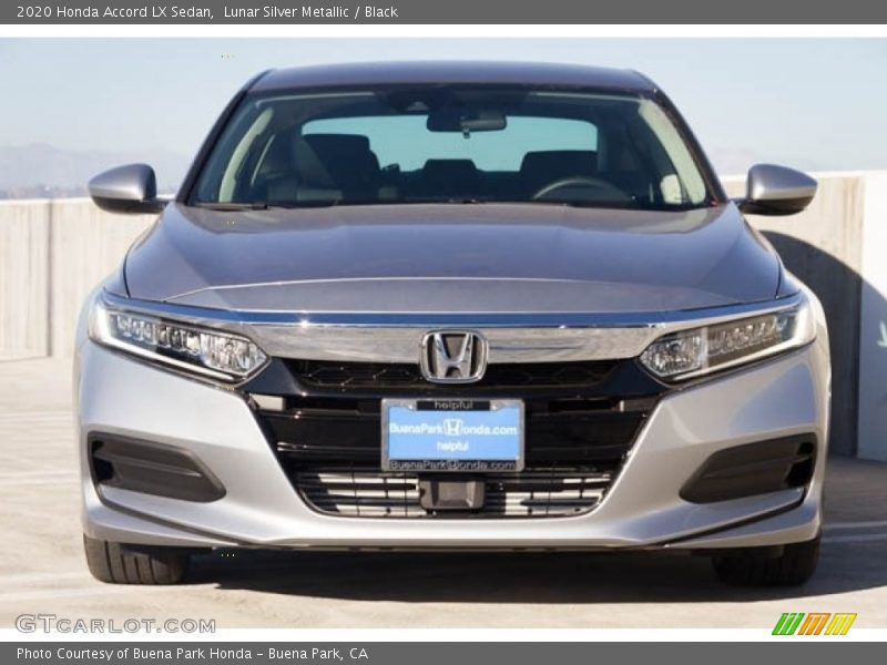 Lunar Silver Metallic / Black 2020 Honda Accord LX Sedan