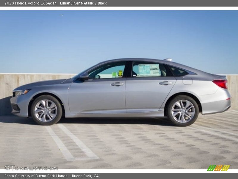 Lunar Silver Metallic / Black 2020 Honda Accord LX Sedan