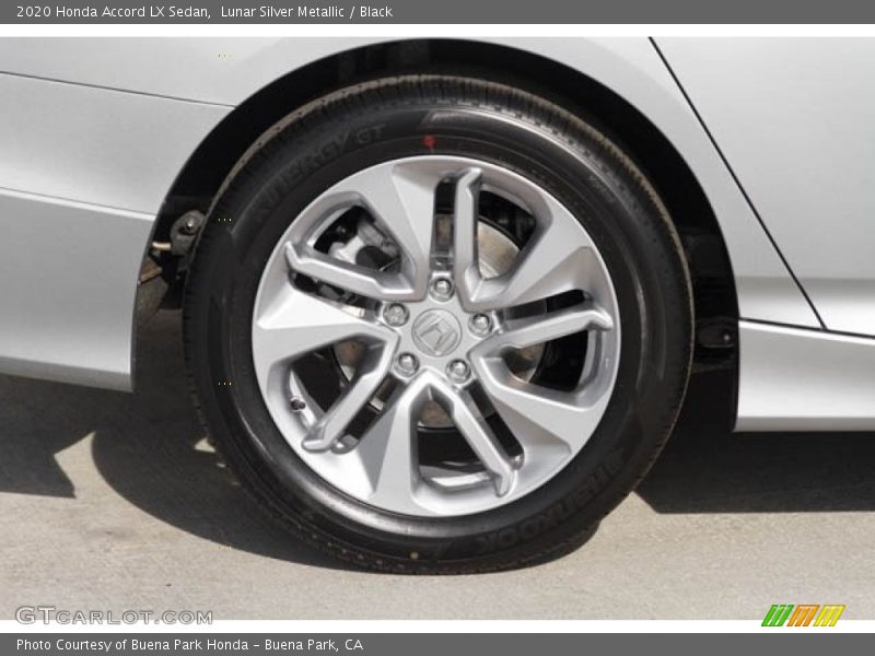 Lunar Silver Metallic / Black 2020 Honda Accord LX Sedan