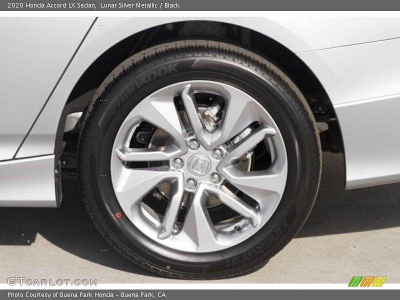 Lunar Silver Metallic / Black 2020 Honda Accord LX Sedan