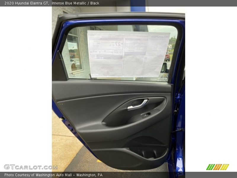 Intense Blue Metallic / Black 2020 Hyundai Elantra GT