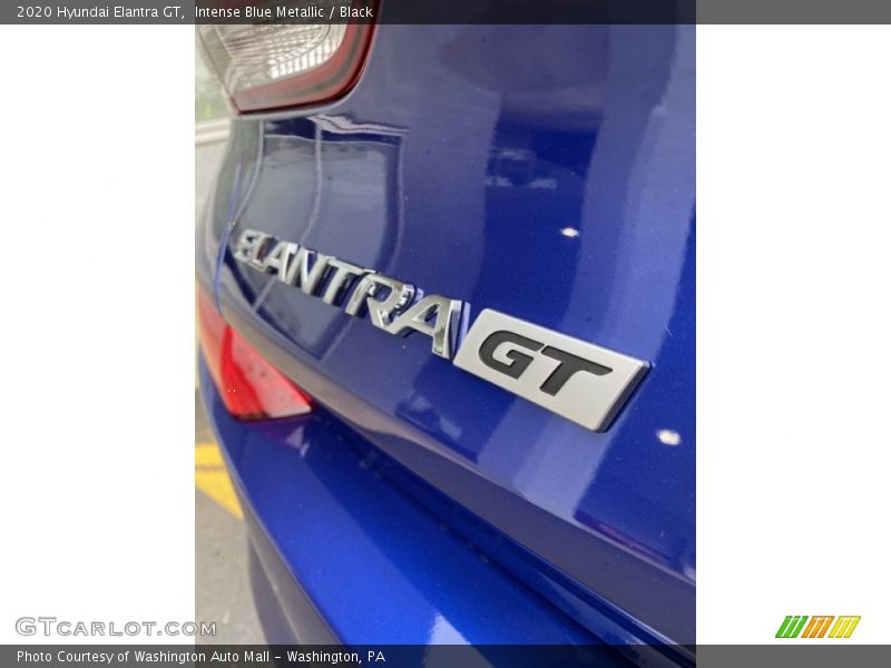 Intense Blue Metallic / Black 2020 Hyundai Elantra GT