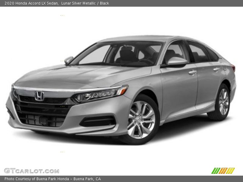Lunar Silver Metallic / Black 2020 Honda Accord LX Sedan