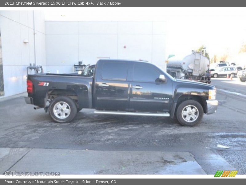 Black / Ebony 2013 Chevrolet Silverado 1500 LT Crew Cab 4x4