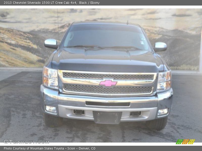 Black / Ebony 2013 Chevrolet Silverado 1500 LT Crew Cab 4x4