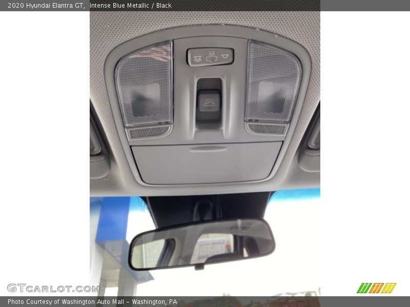 Intense Blue Metallic / Black 2020 Hyundai Elantra GT