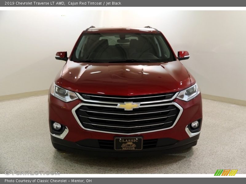 Cajun Red Tintcoat / Jet Black 2019 Chevrolet Traverse LT AWD