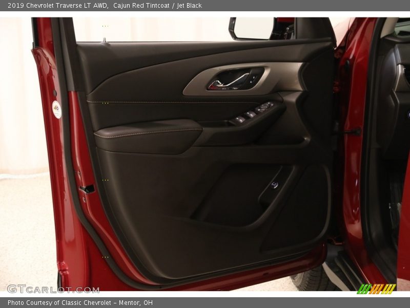 Cajun Red Tintcoat / Jet Black 2019 Chevrolet Traverse LT AWD