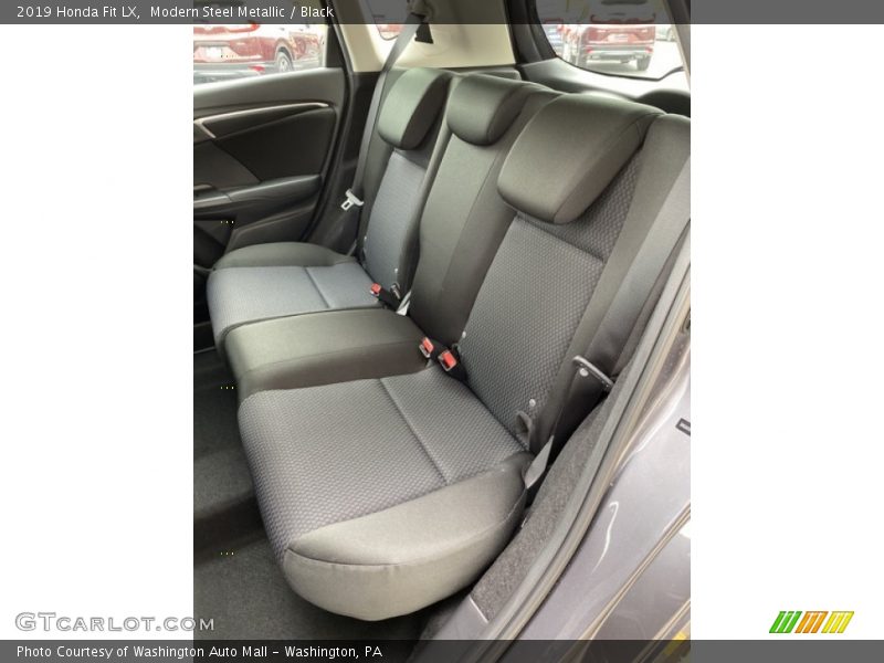 Modern Steel Metallic / Black 2019 Honda Fit LX
