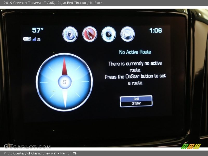 Cajun Red Tintcoat / Jet Black 2019 Chevrolet Traverse LT AWD