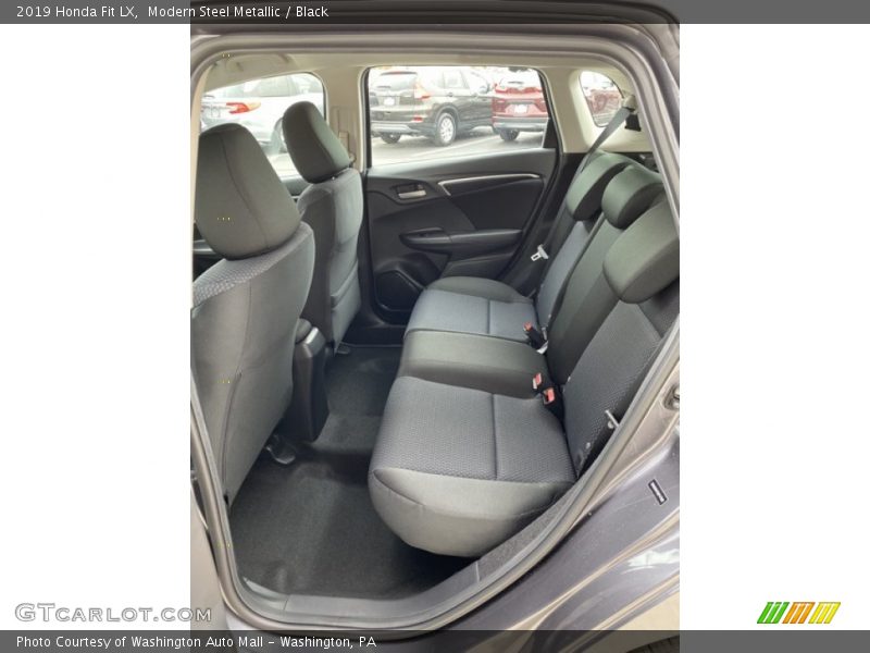 Modern Steel Metallic / Black 2019 Honda Fit LX