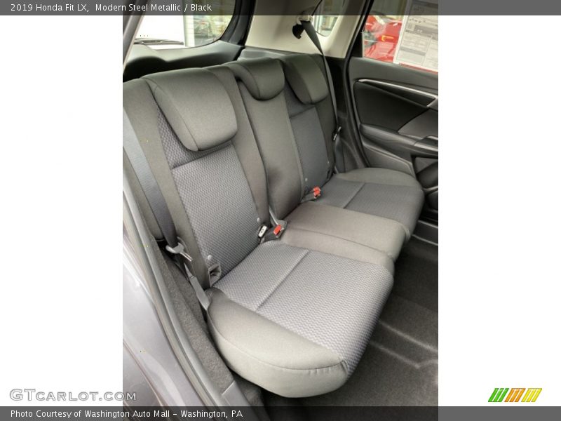 Modern Steel Metallic / Black 2019 Honda Fit LX