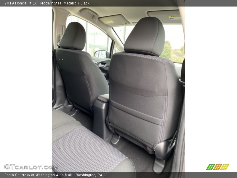 Modern Steel Metallic / Black 2019 Honda Fit LX