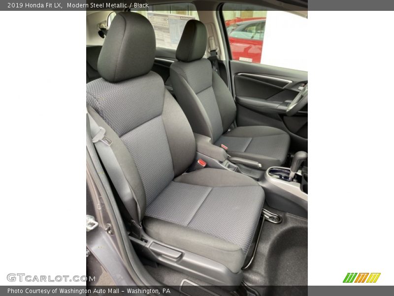Modern Steel Metallic / Black 2019 Honda Fit LX