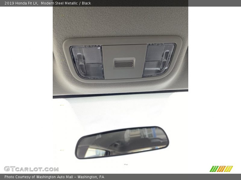 Modern Steel Metallic / Black 2019 Honda Fit LX