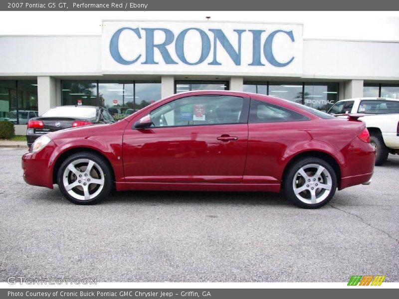 Performance Red / Ebony 2007 Pontiac G5 GT