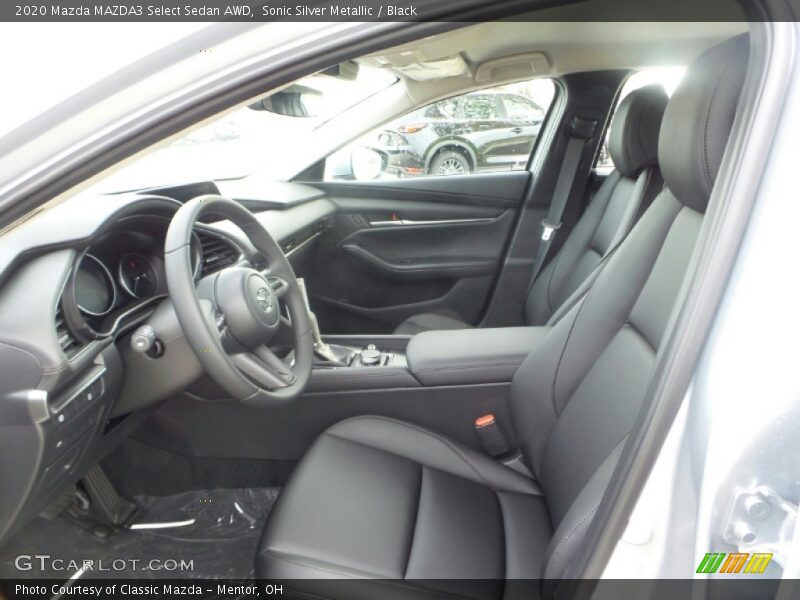  2020 MAZDA3 Select Sedan AWD Black Interior