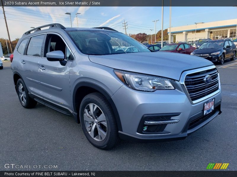 Ice Silver Metallic / Slate 2020 Subaru Ascent Premium