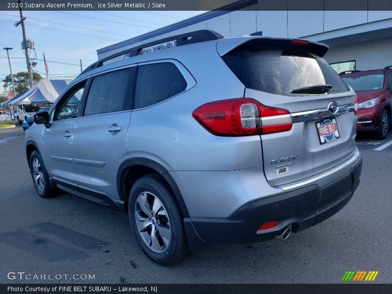 Ice Silver Metallic / Slate 2020 Subaru Ascent Premium