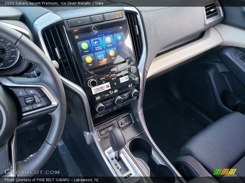 Ice Silver Metallic / Slate 2020 Subaru Ascent Premium