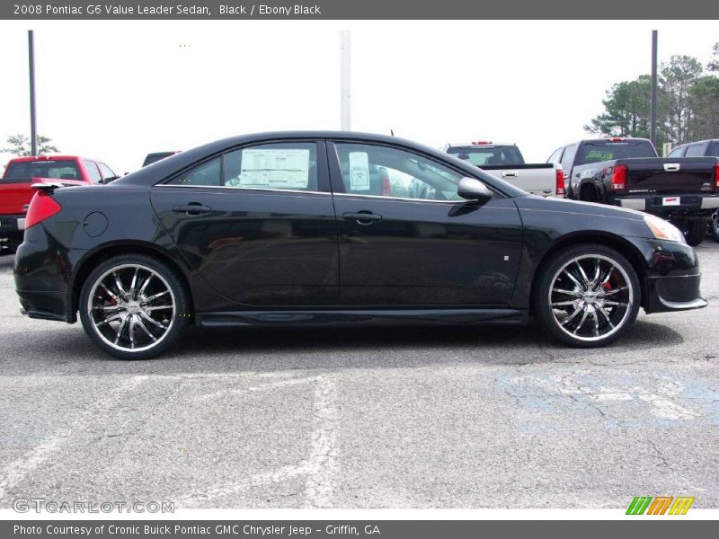 Black / Ebony Black 2008 Pontiac G6 Value Leader Sedan