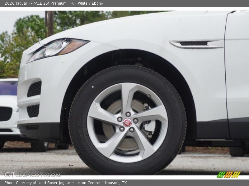 Fuji White / Ebony 2020 Jaguar F-PACE 25t Premium