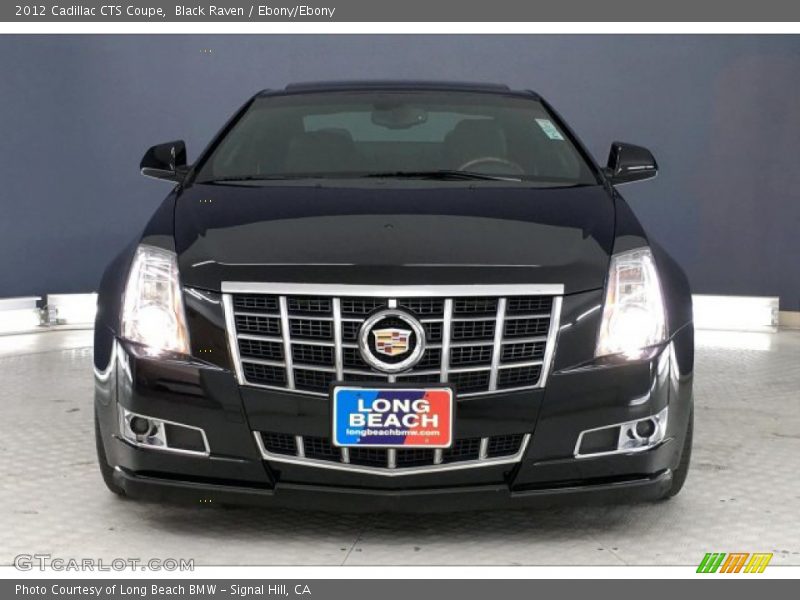 Black Raven / Ebony/Ebony 2012 Cadillac CTS Coupe