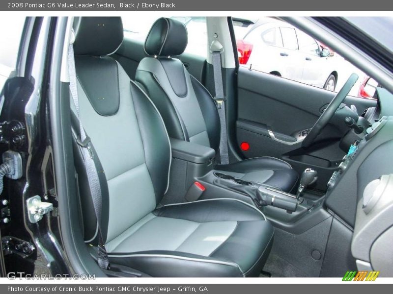 Black / Ebony Black 2008 Pontiac G6 Value Leader Sedan