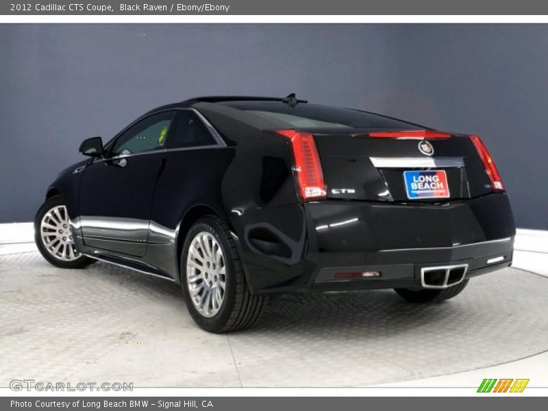 Black Raven / Ebony/Ebony 2012 Cadillac CTS Coupe