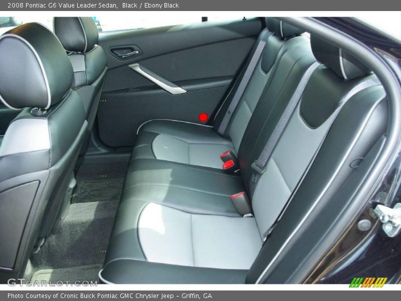 Black / Ebony Black 2008 Pontiac G6 Value Leader Sedan