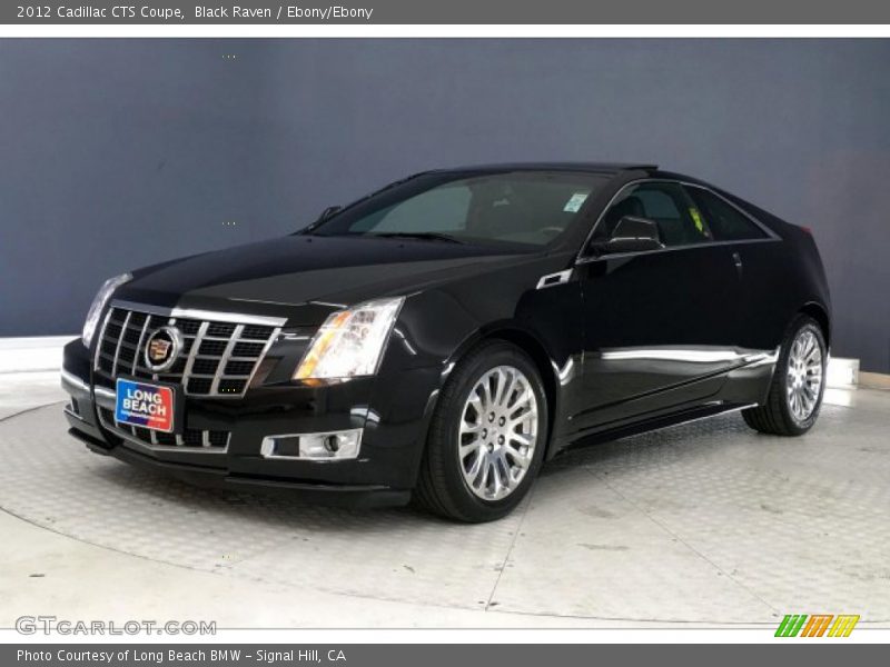 Black Raven / Ebony/Ebony 2012 Cadillac CTS Coupe