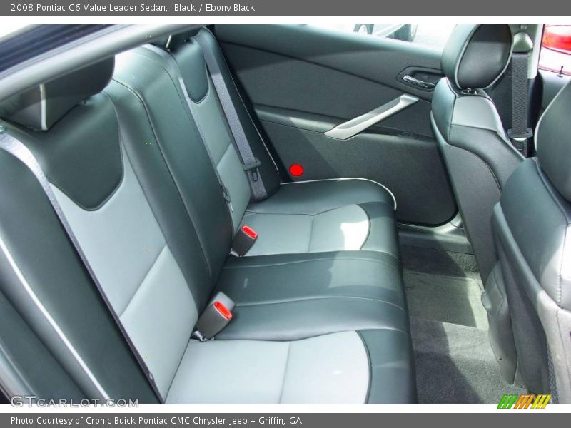 Black / Ebony Black 2008 Pontiac G6 Value Leader Sedan