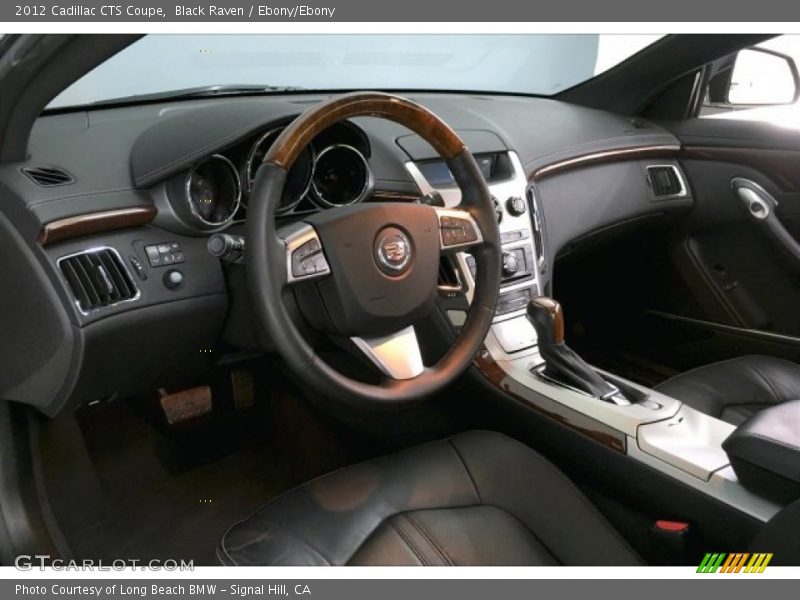 Black Raven / Ebony/Ebony 2012 Cadillac CTS Coupe