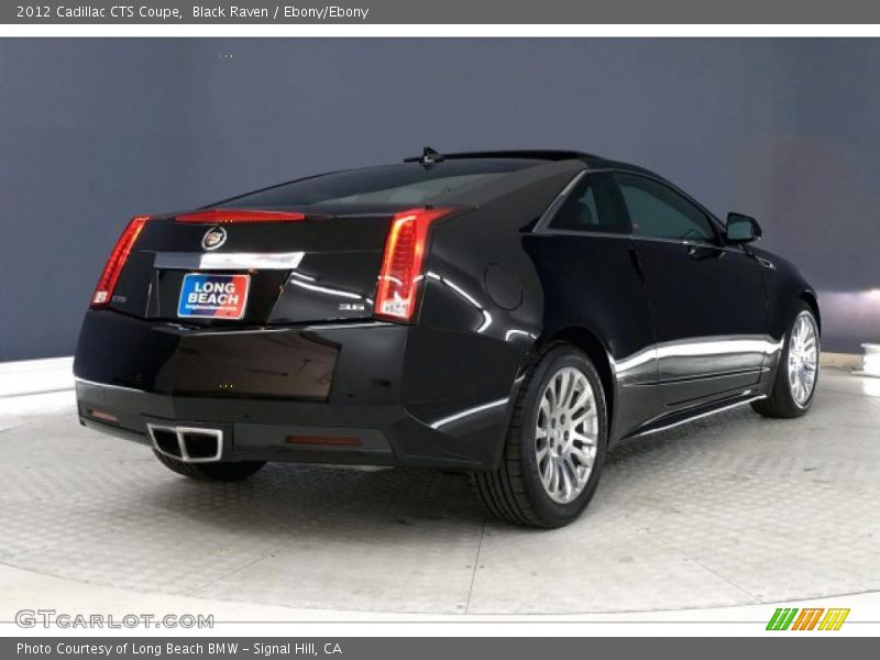 Black Raven / Ebony/Ebony 2012 Cadillac CTS Coupe