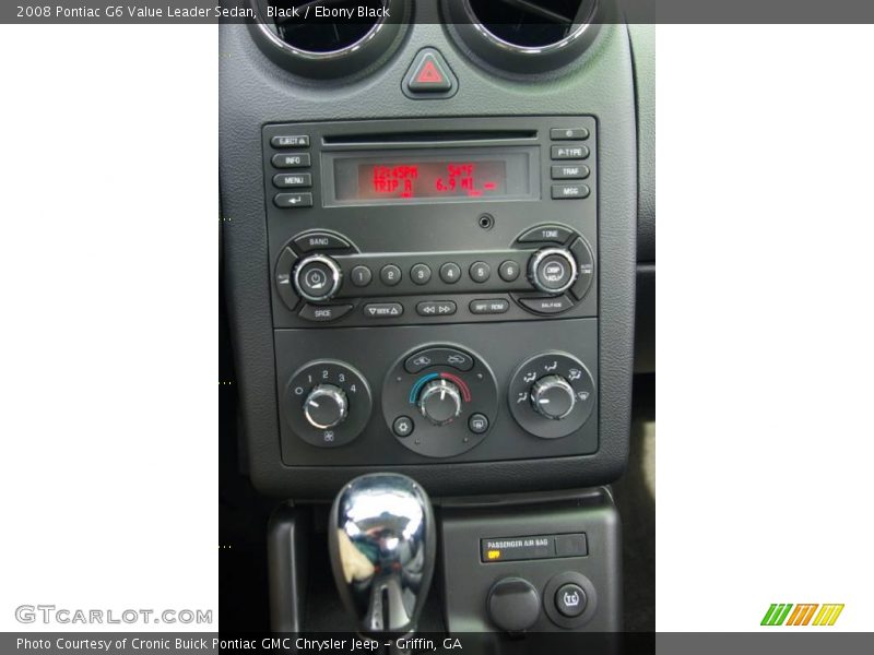 Black / Ebony Black 2008 Pontiac G6 Value Leader Sedan